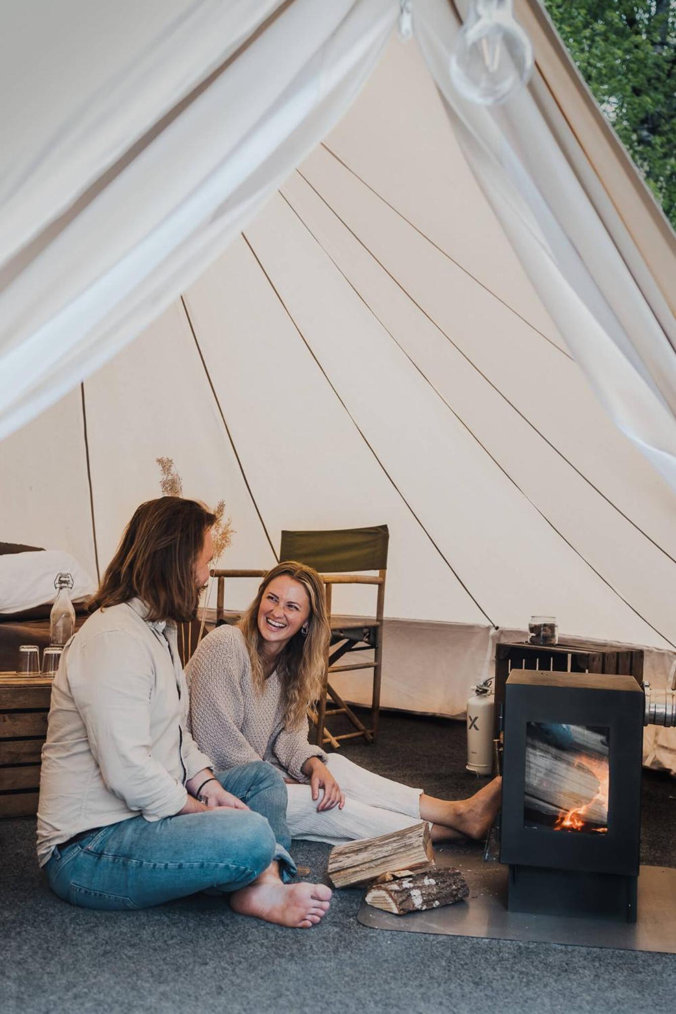 Falkeroed - Lyxig Glamping I Naturreservat Ink Frukost غريبستاد المظهر الخارجي الصورة